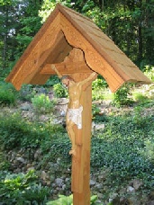 Bavarian Wayside Shrine crucifix
